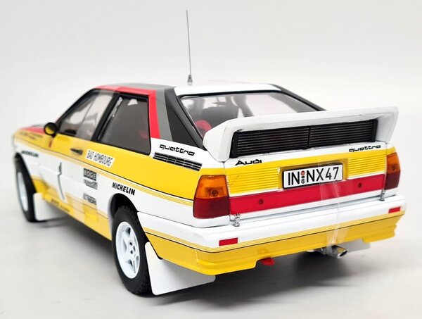 Audi Audi Quattro A2 #1 Winner Rally Monte Carlo 1984 - 1:18 - Sun Star Audi Audi Quattro A2 #1 Winner Rally Monte Carlo 1984 - 1:18 - Sun Star