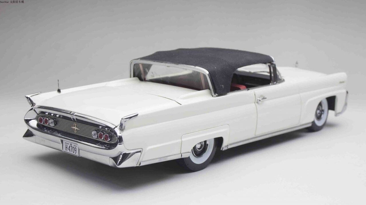 Lincoln Lincoln Continental Mark III Convertible Closed 1958 - 1:18 - Sun Star Lincoln Lincoln Continental Mark III Convertible Closed 1958 - 1:18 - Sun Star