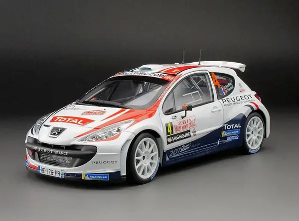 Peugeot Peugeot 207 S2000 #4 Winner Rally Monte Carlo 2011 -1:18 - Sun Star Peugeot Peugeot 207 S2000 #4 Winner Rally Monte Carlo 2011 -1:18 - Sun Star