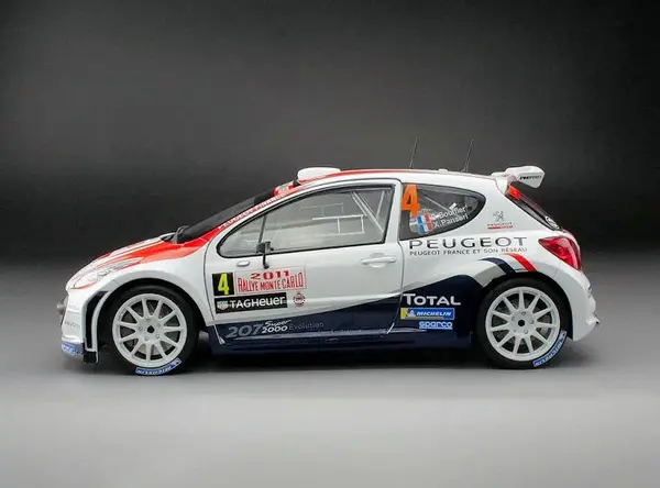 Peugeot Peugeot 207 S2000 #4 Winner Rally Monte Carlo 2011 -1:18 - Sun Star Peugeot Peugeot 207 S2000 #4 Winner Rally Monte Carlo 2011 -1:18 - Sun Star