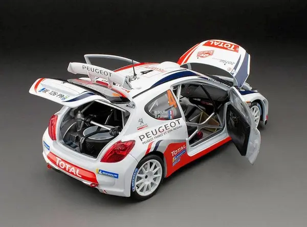 Peugeot Peugeot 207 S2000 #4 Winner Rally Monte Carlo 2011 -1:18 - Sun Star Peugeot Peugeot 207 S2000 #4 Winner Rally Monte Carlo 2011 -1:18 - Sun Star