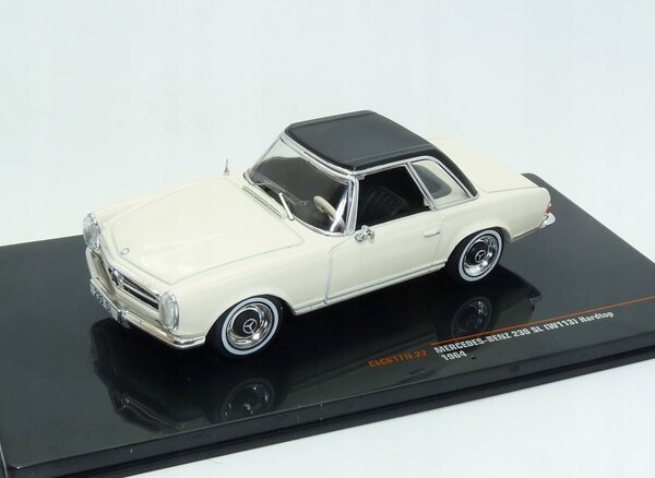 Mercedes-Benz Mercedes-Benz 230 SL (W113) Hardtop 1964 - 1:43 - IXO Models Mercedes-Benz Mercedes-Benz 230 SL (W113) Hardtop 1964 - 1:43 - IXO Models