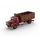 Scania Scania Vabis L80 Torpedo Rigid Truck 'van der Windt' - 1:50 - Tekno