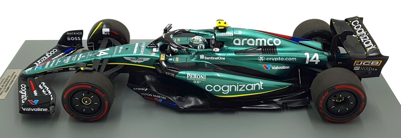 Formule 1 Aston Martin AMR23 #14 7th British GP 2023 - 1:12 - Spark Formule 1 Aston Martin AMR23 #14 7th British GP 2023 - 1:12 - Spark