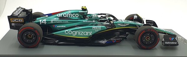 Formule 1 Aston Martin AMR23 #14 7th British GP 2023 - 1:12 - Spark Formule 1 Aston Martin AMR23 #14 7th British GP 2023 - 1:12 - Spark