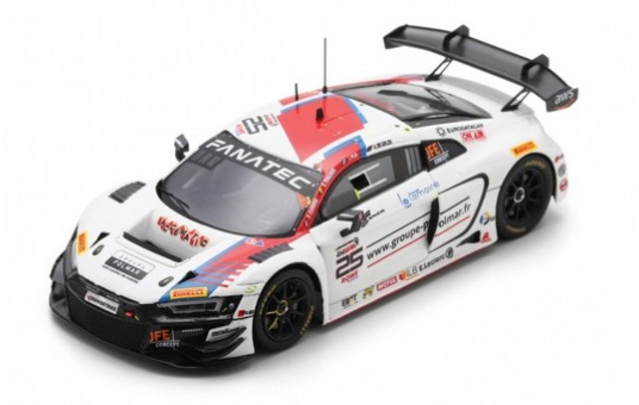 Audi Audi R8 GT3 #25 2nd Gold Class 24H Spa 2024 - 1:43 - Spark Audi Audi R8 GT3 #25 2nd Gold Class 24H Spa 2024 - 1:43 - Spark