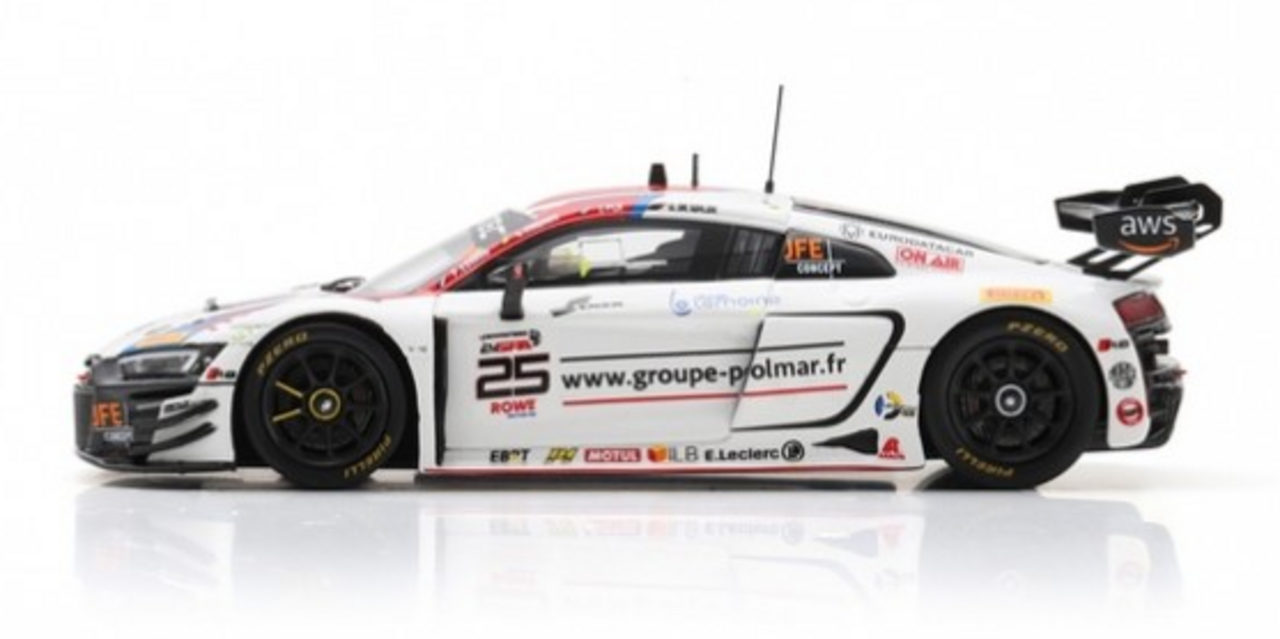 Audi Audi R8 GT3 #25 2nd Gold Class 24H Spa 2024 - 1:43 - Spark Audi Audi R8 GT3 #25 2nd Gold Class 24H Spa 2024 - 1:43 - Spark