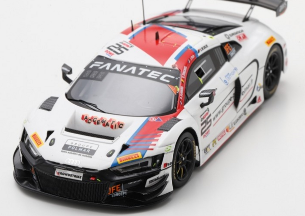 Audi Audi R8 GT3 #25 2nd Gold Class 24H Spa 2024 - 1:43 - Spark Audi Audi R8 GT3 #25 2nd Gold Class 24H Spa 2024 - 1:43 - Spark