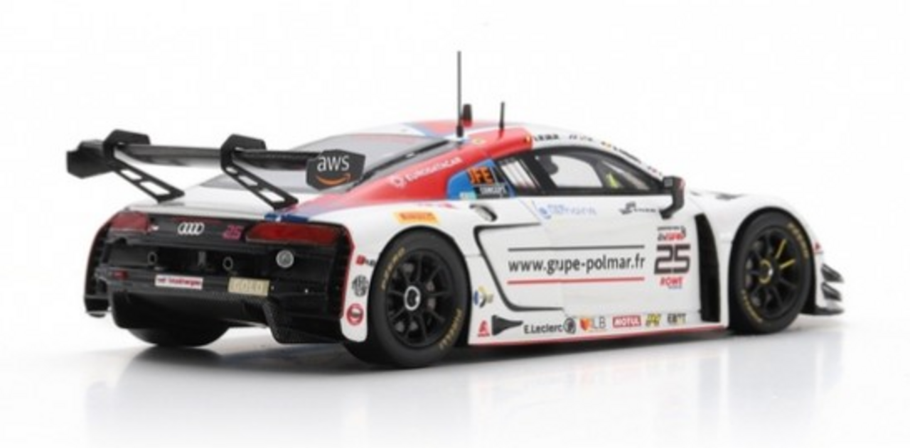 Audi Audi R8 GT3 #25 2nd Gold Class 24H Spa 2024 - 1:43 - Spark Audi Audi R8 GT3 #25 2nd Gold Class 24H Spa 2024 - 1:43 - Spark