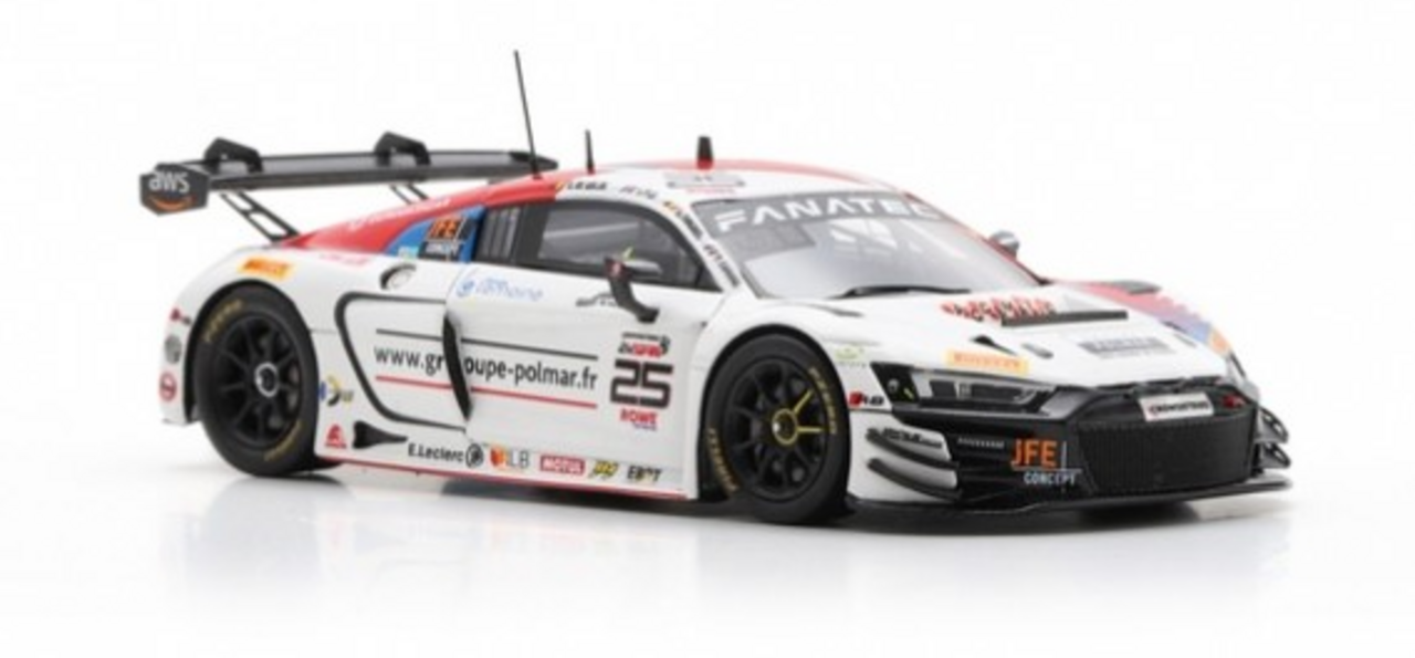 Audi Audi R8 GT3 #25 2nd Gold Class 24H Spa 2024 - 1:43 - Spark Audi Audi R8 GT3 #25 2nd Gold Class 24H Spa 2024 - 1:43 - Spark