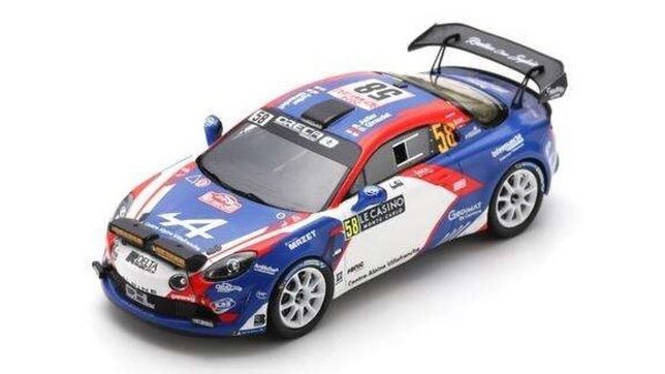Alpine Alpine A110 #58 Rally Monte Carlo 2024 - 1:43 - Spark Alpine Alpine A110 #58 Rally Monte Carlo 2024 - 1:43 - Spark
