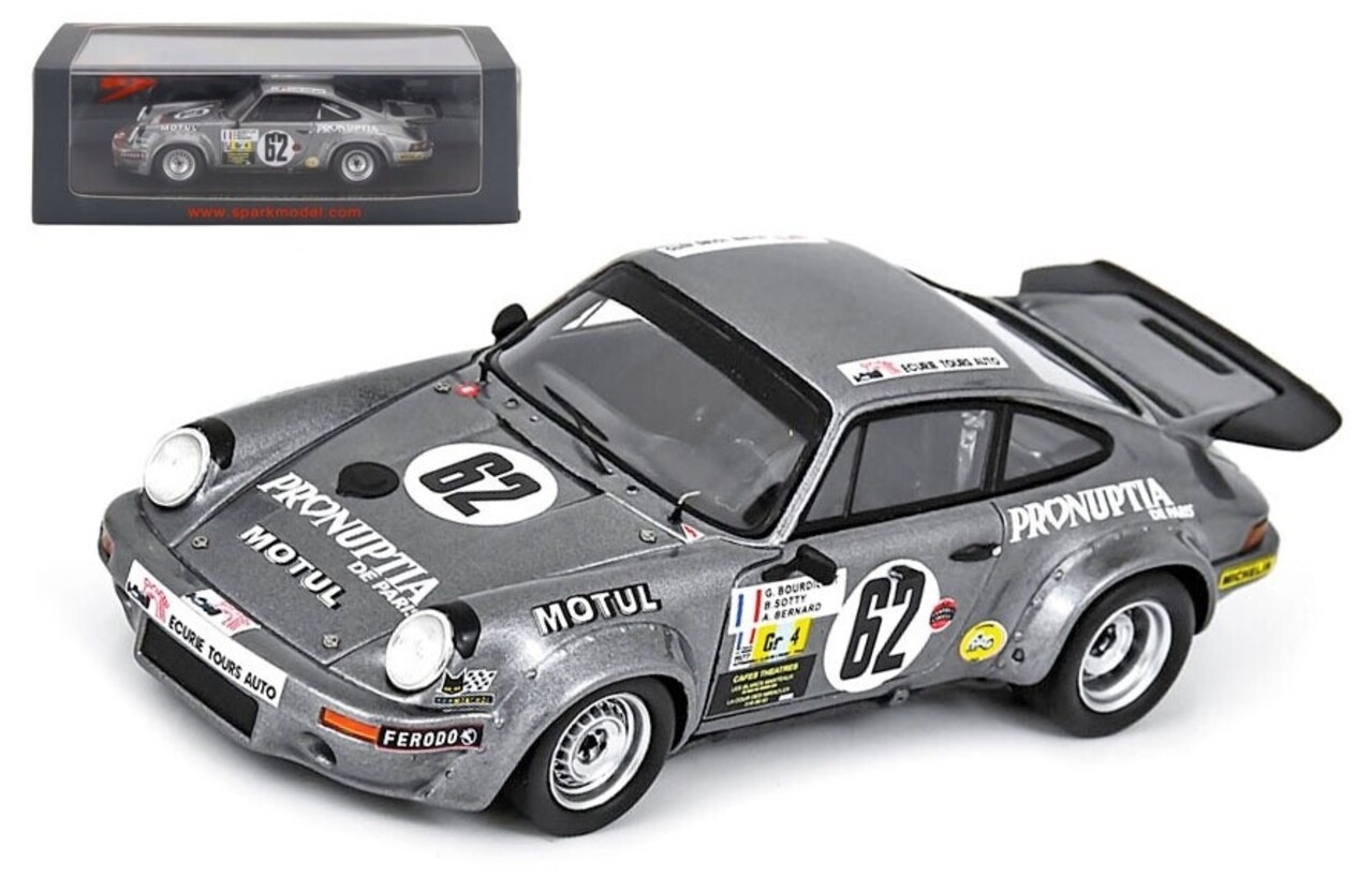 Porsche Porsche 911T #62 24H Le Mans 1977 - 1:43 - Spark Porsche Porsche 911T #62 24H Le Mans 1977 - 1:43 - Spark
