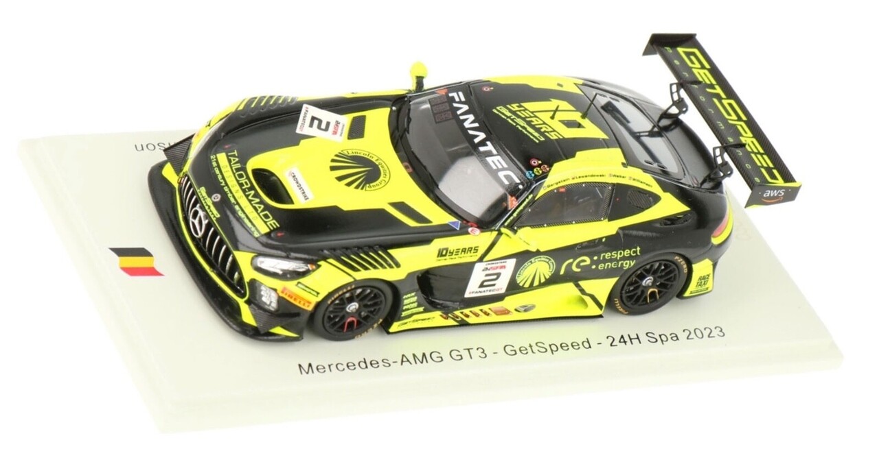 Mercedes-Benz Mercedes-Benz GT3 #2 Get Speed 24H Spa 2023 - 1:43 - Spark