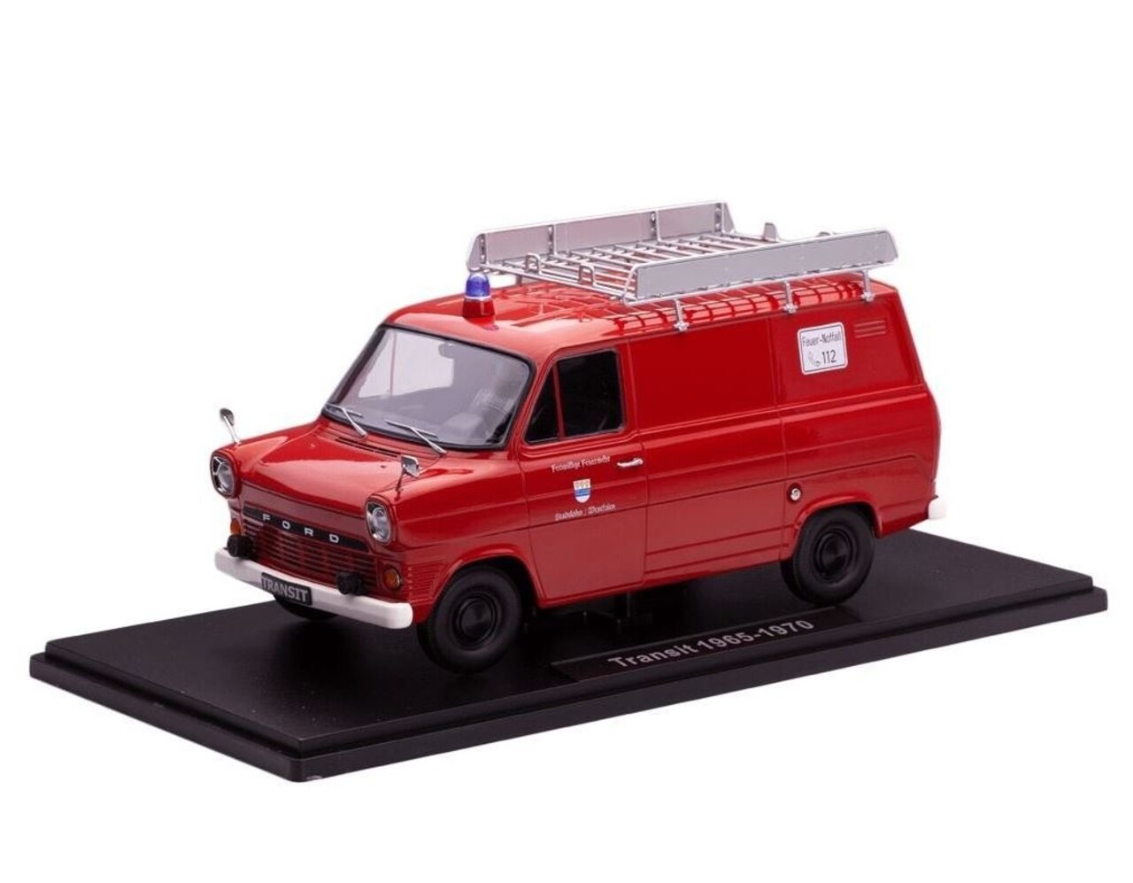 Ford Ford Transit 'Feuerwehr' 1965 / 1970 - 1:18 - KK Scale Ford Ford Transit 'Feuerwehr' 1965 / 1970 - 1:18 - KK Scale