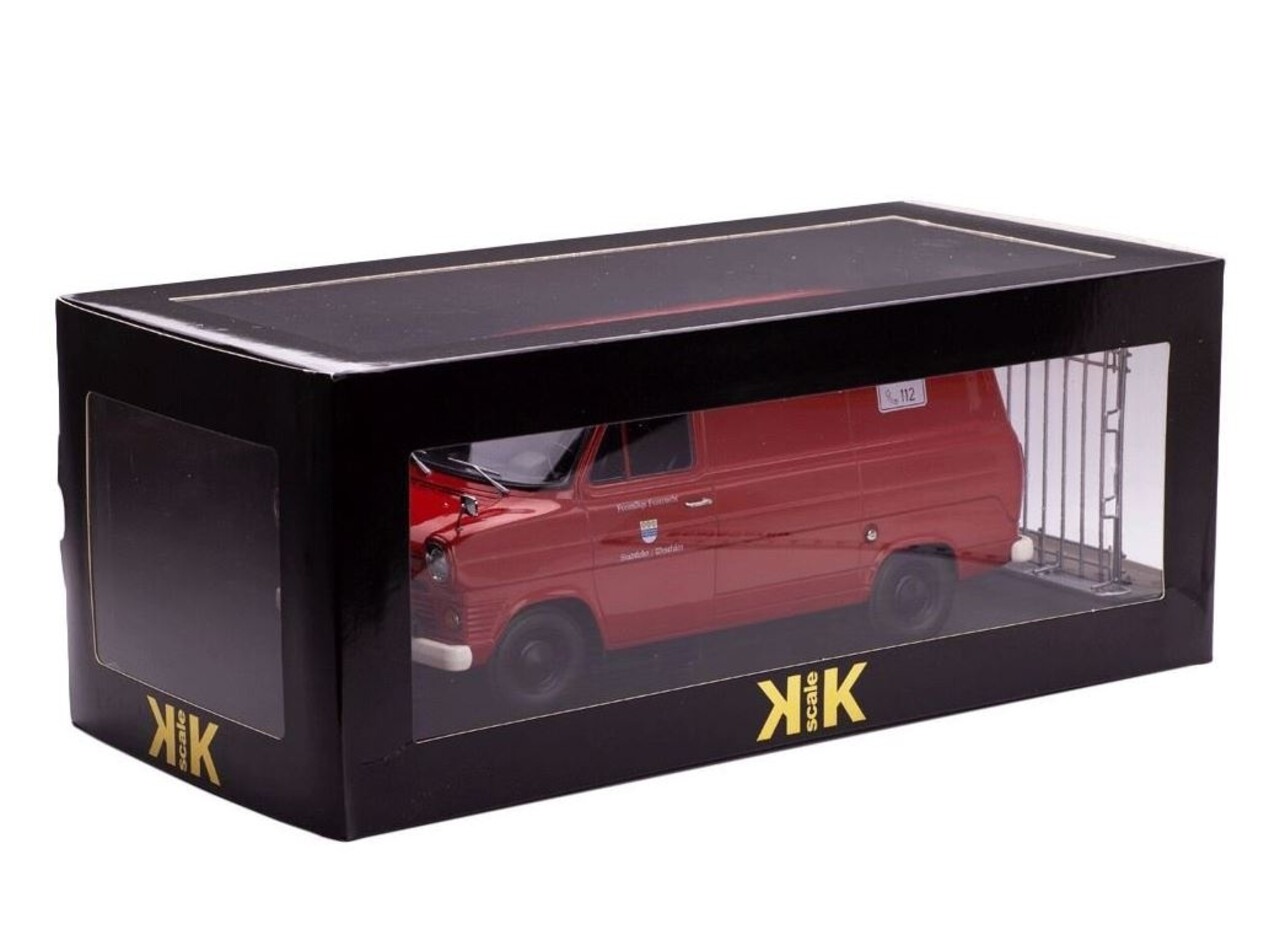 Ford Ford Transit 'Feuerwehr' 1965 / 1970 - 1:18 - KK Scale Ford Ford Transit 'Feuerwehr' 1965 / 1970 - 1:18 - KK Scale