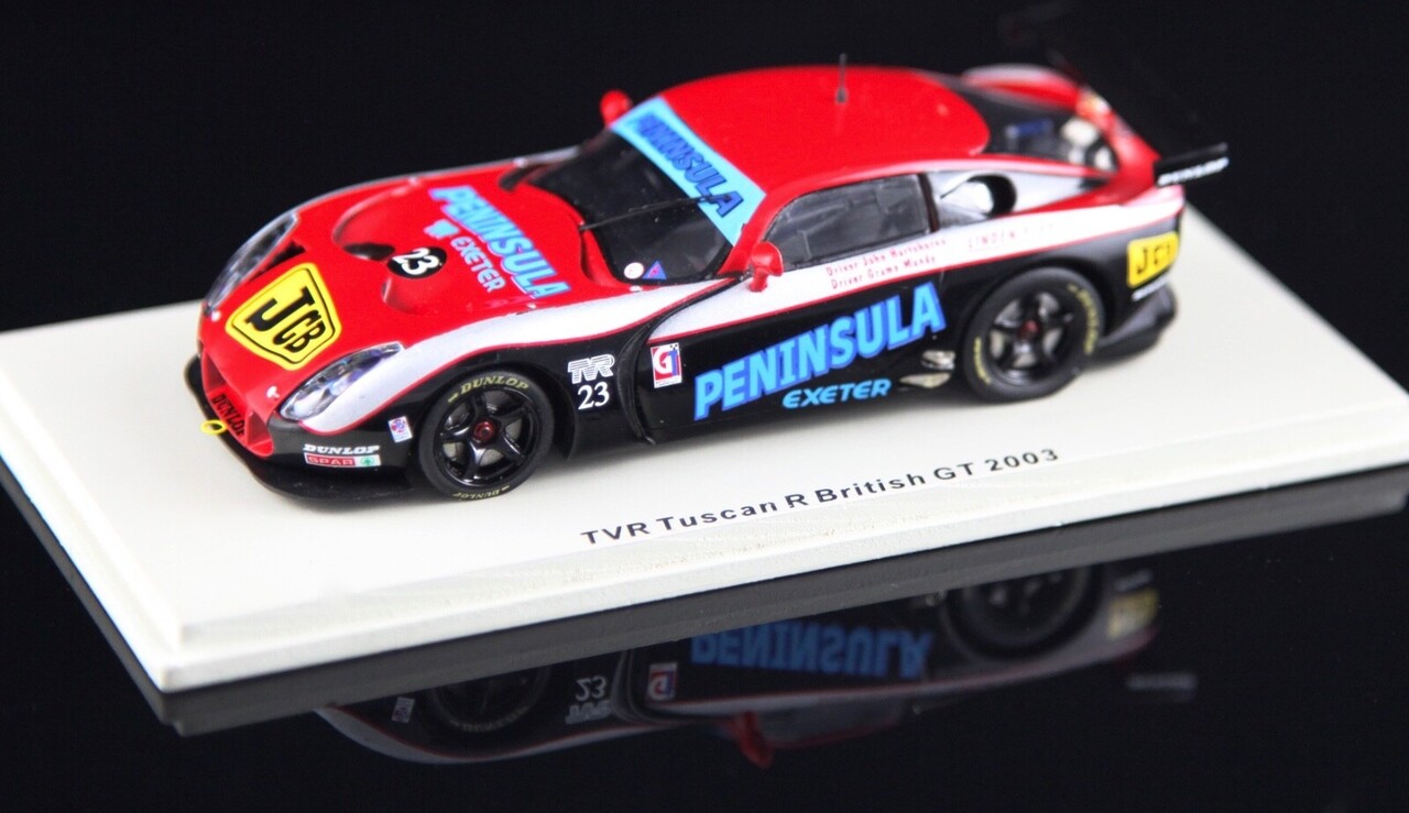 TVR TVR Tuscan R. #23 British GT 2003 - 1:43 - Spark TVR TVR Tuscan R. #23 British GT 2003 - 1:43 - Spark