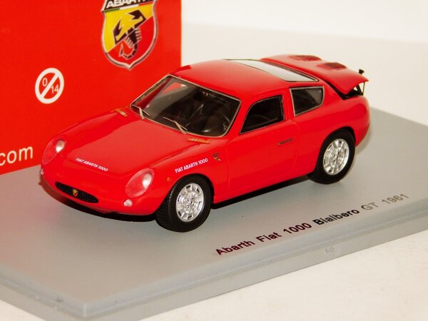Abarth Abarth Fiat 1000 Bialbero GT 1961 - 1:43 - Spark Abarth Abarth Fiat 1000 Bialbero GT 1961 - 1:43 - Spark