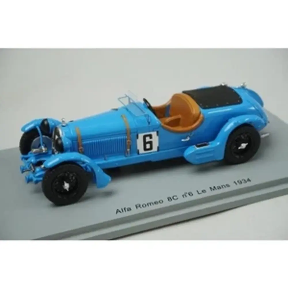 Alfa Romeo Alfa Romeo 8C #6 30th 24H Le Mans 1934 - 1:43 - Spark Alfa Romeo Alfa Romeo 8C #6 30th 24H Le Mans 1934 - 1:43 - Spark