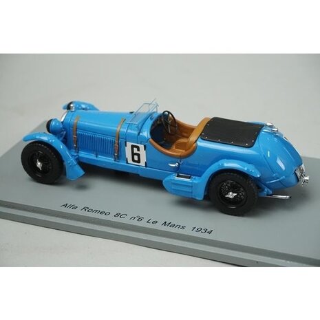 Alfa Romeo Alfa Romeo 8C #6 30th 24H Le Mans 1934 - 1:43 - Spark Alfa Romeo Alfa Romeo 8C #6 30th 24H Le Mans 1934 - 1:43 - Spark