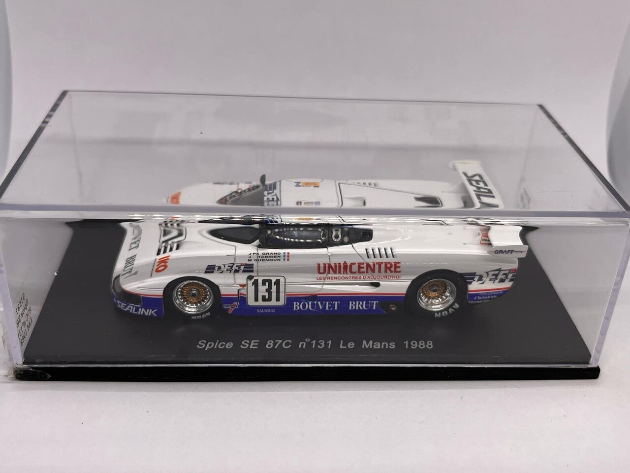 Spice Spice SE87C V8 #131 31th 24H Le Mans 1988 - 1:43 - Spark Spice Spice SE87C V8 #131 31th 24H Le Mans 1988 - 1:43 - Spark