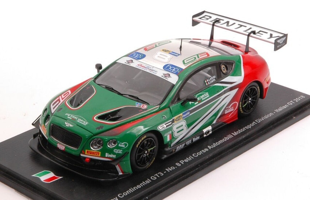 Bentley Bentley Continental GT3 #8 GT Italy 2018 - 1:43 - Spark Bentley Bentley Continental GT3 #8 GT Italy 2018 - 1:43 - Spark