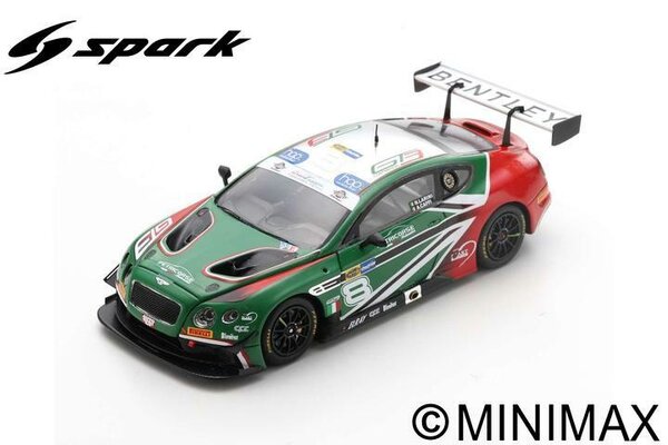 Bentley Bentley Continental GT3 #8 GT Italy 2018 - 1:43 - Spark Bentley Bentley Continental GT3 #8 GT Italy 2018 - 1:43 - Spark