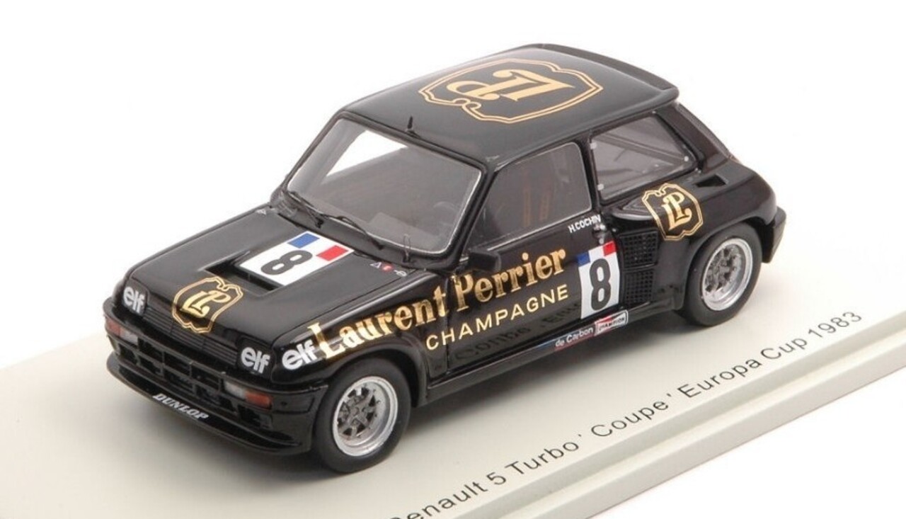 Renault Renault 5 Turbo #8 Europa Cup 1983 - 1:43 - Spark Renault Renault 5 Turbo #8 Europa Cup 1983 - 1:43 - Spark