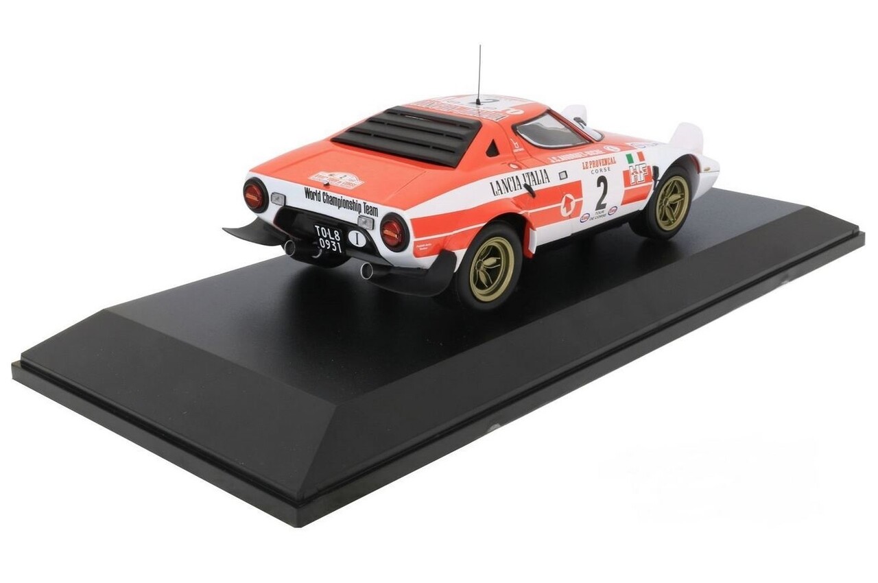 Lancia Lancia Stratos HF #2 Winners Tour de Corse 1974 - 1:18 - Minichamps Lancia Lancia Stratos HF #2 Winners Tour de Corse 1974 - 1:18 - Minichamps