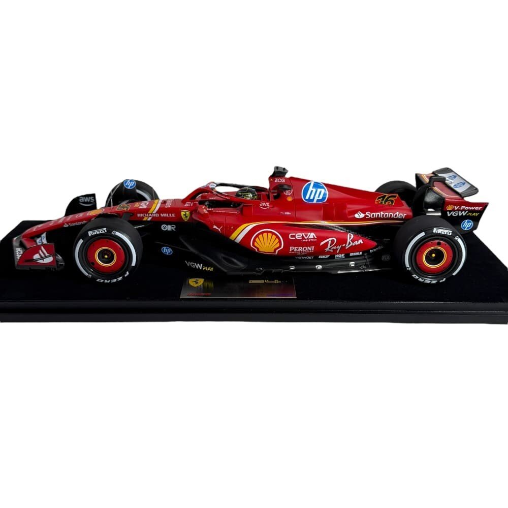 Formule 1 Ferrari F1 SF-24 #16 Team Scuderia Ferrari Winner GP Monza Italy 2024 C.Leclerc - 1:18 - BBR Formule 1 Ferrari F1 SF-24 #16 Team Scuderia Ferrari Winner GP Monza Italy 2024 C.Leclerc - 1:18 - BBR