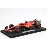 Formule 1 Ferrari F1 SF-24 #16 Team Scuderia Ferrari Winner GP Monza Italy 2024 (C.Leclerc) + Showcase - 1:18 - BBR Formule 1 Ferrari F1 SF-24 #16 Team Scuderia Ferrari Winner GP Monza Italy 2024 (C.Leclerc) + Showcase - 1:18 - BBR