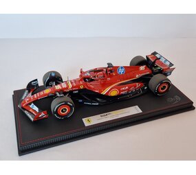 Formule 1 Ferrari F1 SF-24 #16 Team Scuderia Ferrari Winner GP Monza Italy 2024 C.Leclerc + Showcase - 1:18 - BBR Formule 1 Ferrari F1 SF-24 #16 Team Scuderia Ferrari Winner GP Monza Italy 2024 C.Leclerc + Showcase - 1:18 - BBR