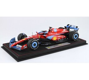 Formule 1 Ferrari F1 SF-24 #16 Team Scuderia Ferrari 3rd GP Miami C.Leclerc + Showcase - 1:18 - BBR Formule 1 Ferrari F1 SF-24 #16 Team Scuderia Ferrari 3rd GP Miami C.Leclerc + Showcase - 1:18 - BBR
