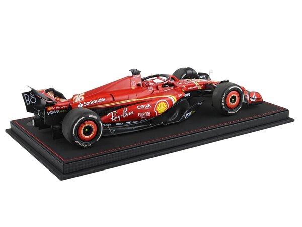Formule 1 Ferrari F1 SF-24 #16 Team Scuderia Ferrari 2nd GP Australia 2024 C.Leclerc + Showcase - 1:18 - BBR Formule 1 Ferrari F1 SF-24 #16 Team Scuderia Ferrari 2nd GP Australia 2024 C.Leclerc + Showcase - 1:18 - BBR