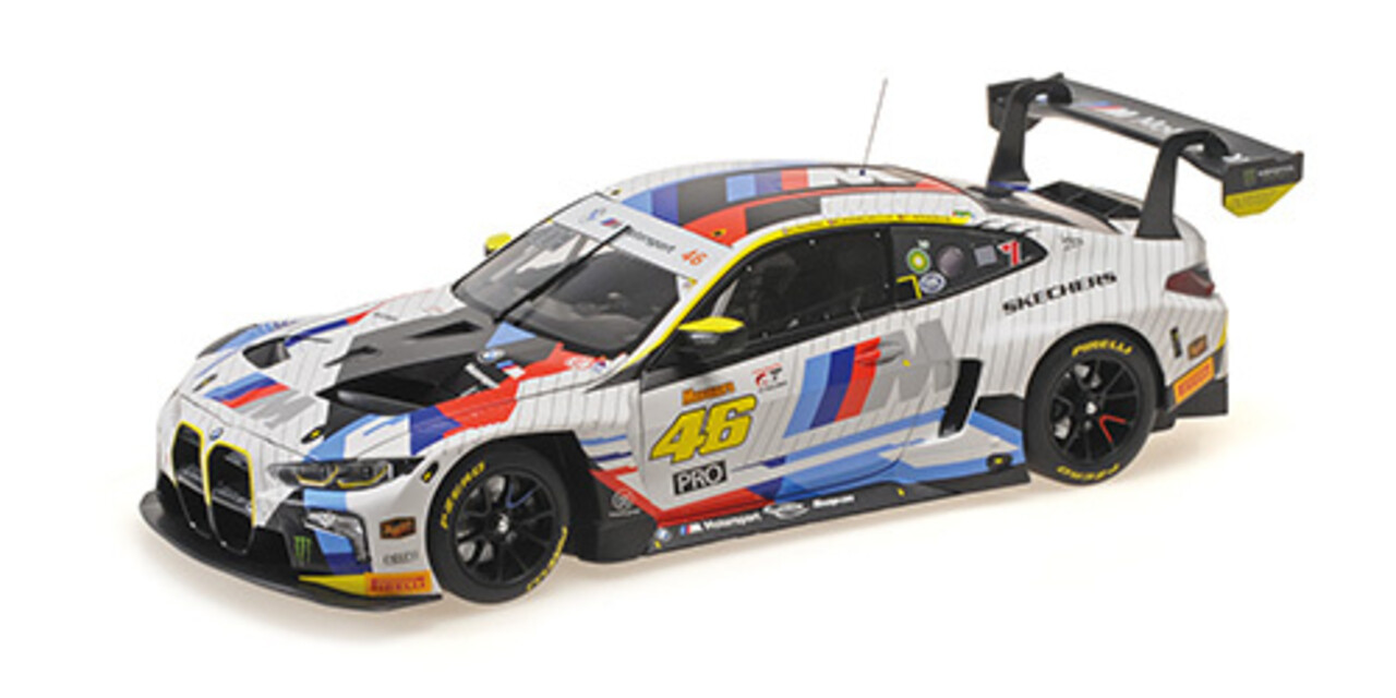 BMW BMW M4 GT3 Team WRT (Rossi,Weerts,Marciello) 12h Bathurst 2025 - 1:18 - Minichamps BMW BMW M4 GT3 Team WRT (Rossi,Weerts,Marciello) 12h Bathurst 2025 - 1:18 - Minichamps