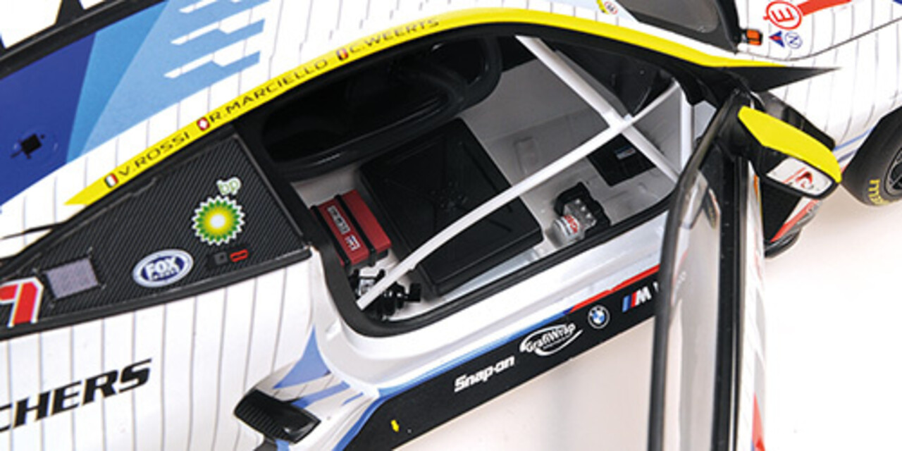 BMW BMW M4 GT3 Team WRT (Rossi,Weerts,Marciello) 12h Bathurst 2025 - 1:18 - Minichamps BMW BMW M4 GT3 Team WRT (Rossi,Weerts,Marciello) 12h Bathurst 2025 - 1:18 - Minichamps