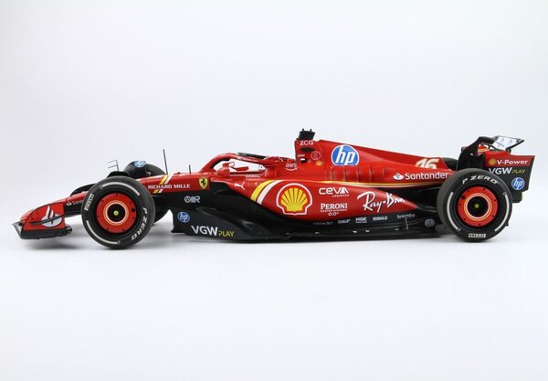 Formule 1 Ferrari F1 SF-24 #16 Team Scuderia Ferrari Winner GP Monaco 2024 C.Leclerc - 1:18 - BBR Formule 1 Ferrari F1 SF-24 #16 Team Scuderia Ferrari Winner GP Monaco 2024 C.Leclerc - 1:18 - BBR