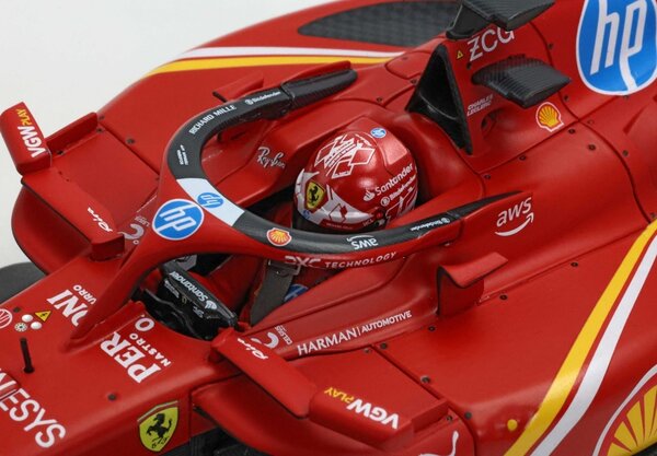 Formule 1 Ferrari F1 SF-24 #16 Team Scuderia Ferrari Winner GP Monaco 2024 C.Leclerc - 1:18 - BBR Formule 1 Ferrari F1 SF-24 #16 Team Scuderia Ferrari Winner GP Monaco 2024 C.Leclerc - 1:18 - BBR