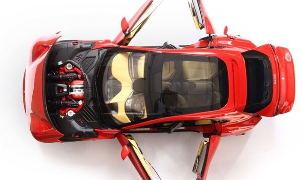 Ferrari Ferrari Purosangue SUV Panoramic Roof 2022 + Showcase - 1:18 - BBR Ferrari Ferrari Purosangue SUV Panoramic Roof 2022 + Showcase - 1:18 - BBR
