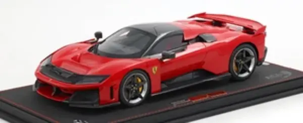 Ferrari Ferrari F80 2024 Silver Rims + Showcase - 1:18 - BBR Ferrari Ferrari F80 2024 Silver Rims + Showcase - 1:18 - BBR