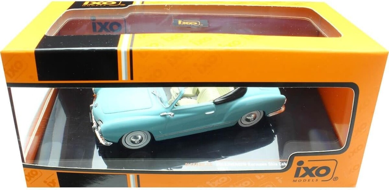 Volkswagen Volkswagen Karmann Ghia Cabriolet 1957 - 1:43 - IXO Models Volkswagen Volkswagen Karmann Ghia Cabriolet 1957 - 1:43 - IXO Models