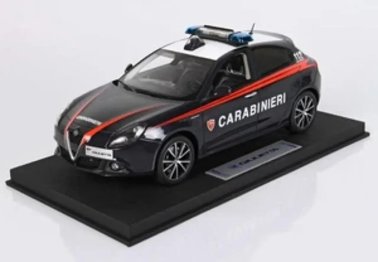 Alfa Romeo Alfa Romeo Giulietta Veloce Carabinieri 2018 - 1:18 - BBR Alfa Romeo Alfa Romeo Giulietta Veloce Carabinieri 2018 - 1:18 - BBR