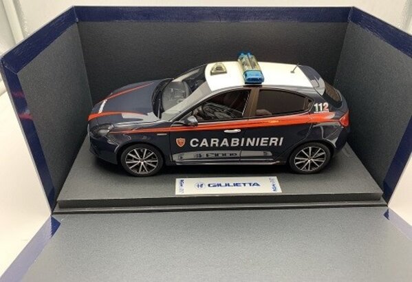 Alfa Romeo Alfa Romeo Giulietta Veloce Carabinieri 2018 - 1:18 - BBR Alfa Romeo Alfa Romeo Giulietta Veloce Carabinieri 2018 - 1:18 - BBR