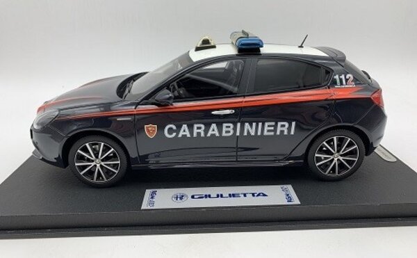Alfa Romeo Alfa Romeo Giulietta Veloce Carabinieri 2018 - 1:18 - BBR Alfa Romeo Alfa Romeo Giulietta Veloce Carabinieri 2018 - 1:18 - BBR