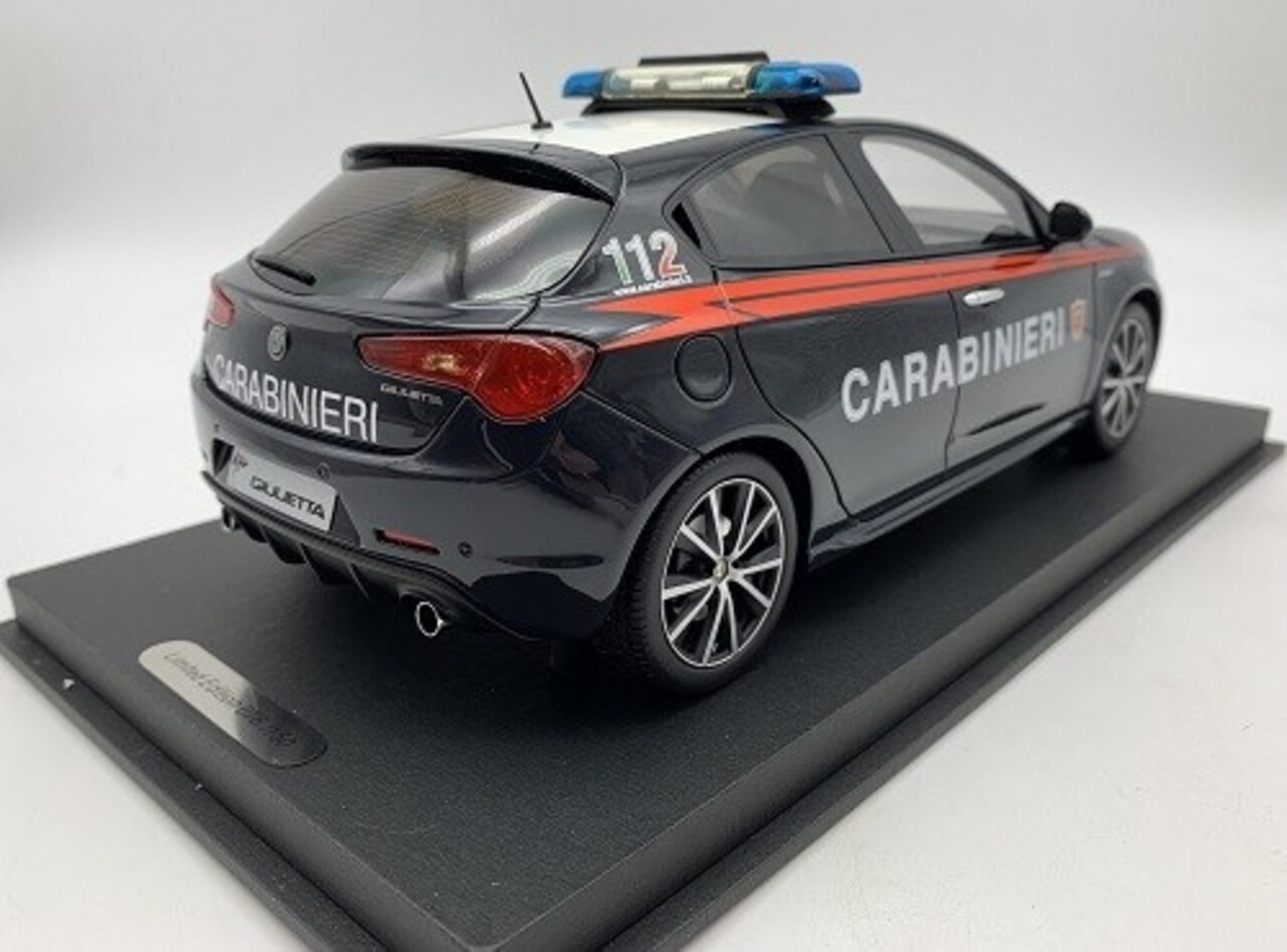 Alfa Romeo Alfa Romeo Giulietta Veloce Carabinieri 2018 - 1:18 - BBR Alfa Romeo Alfa Romeo Giulietta Veloce Carabinieri 2018 - 1:18 - BBR