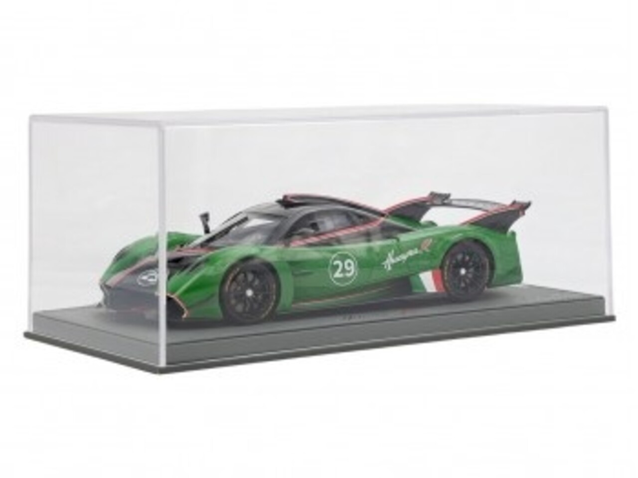 Pagani Pagani Huayra R #29 Racing 2021 + Showcase - 1:18 - BBR Pagani Pagani Huayra R #29 Racing 2021 + Showcase - 1:18 - BBR