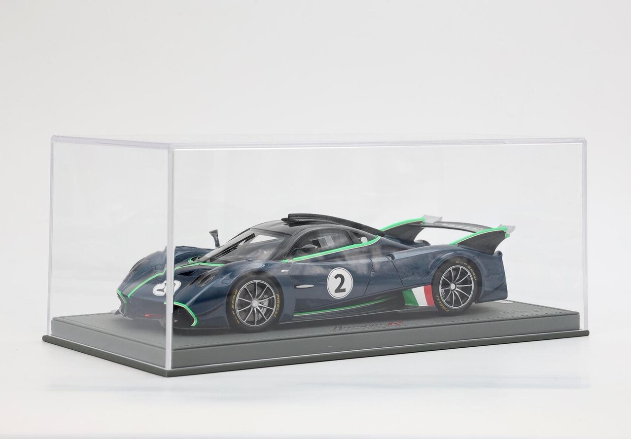 Pagani Pagani Huayra R #2 Racing 2021 + Showcase - 1:18 - BBR Pagani Pagani Huayra R #2 Racing 2021 + Showcase - 1:18 - BBR