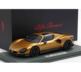 Alfa Romeo Alfa Romeo 33 Stradale 2025 + Showcase - 1:18 - BBR Alfa Romeo Alfa Romeo 33 Stradale 2025 + Showcase - 1:18 - BBR