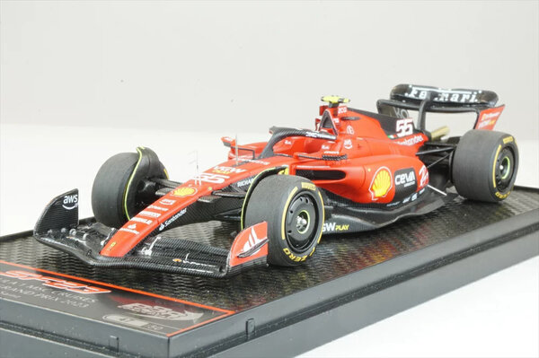 Ferrari Ferrari F1 SF-23 #55 Team Scuderia Ferrari GP Belgium 2023 (C.Sainz) - 1:43 - BBR Ferrari Ferrari F1 SF-23 #55 Team Scuderia Ferrari GP Belgium 2023 (C.Sainz) - 1:43 - BBR