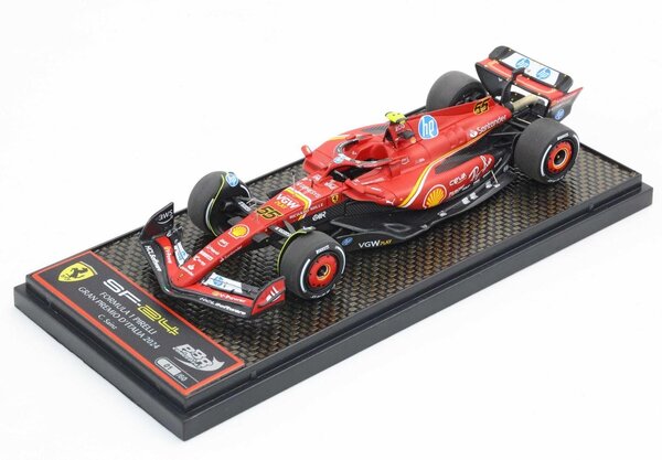 F1 Ferrari F1 SF-24 #55 Team Scuderia Ferrari 4th GP Monza 2024 (C.Sainz) - 1:43 - BBR F1 Ferrari F1 SF-24 #55 Team Scuderia Ferrari 4th GP Monza 2024 (C.Sainz) - 1:43 - BBR