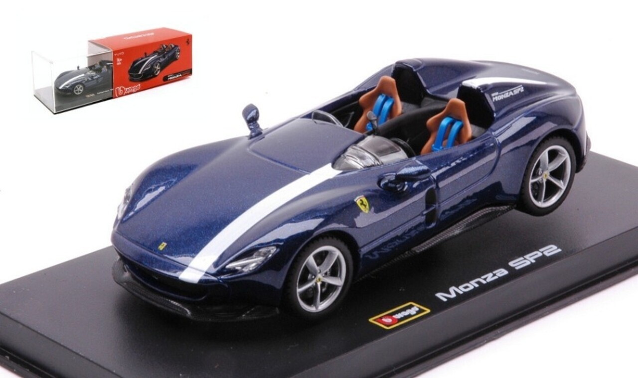 Ferrari Ferrari Monza SP2 2018 Signature Series - 1:43 - Bburago Ferrari Ferrari Monza SP2 2018 Signature Series - 1:43 - Bburago
